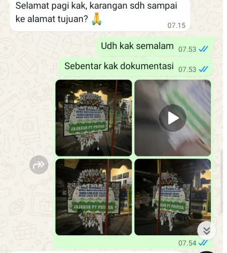 Pengiriman Papan Bunga Selamat Cimone Jaya