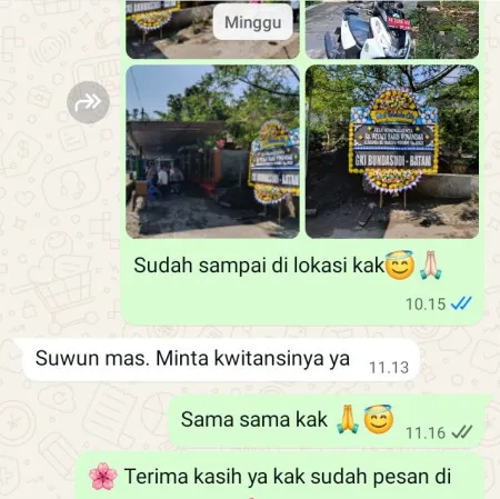 Pengiriman Papan Bunga Duka Cimone Jaya
