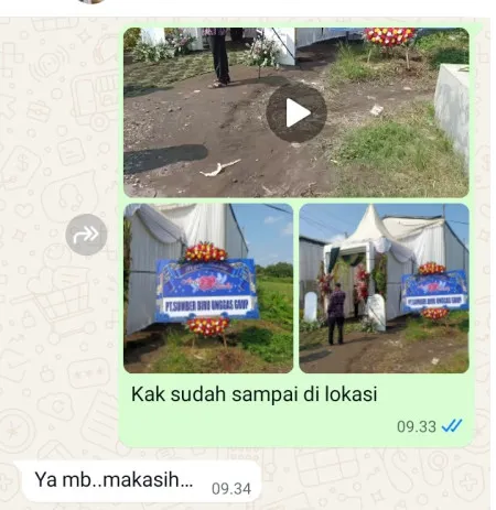 Pengiriman Karangan Bunga Cimone Jaya