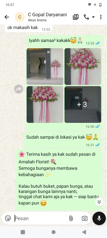 Pengiriman Karangan Bunga Cimone Jaya