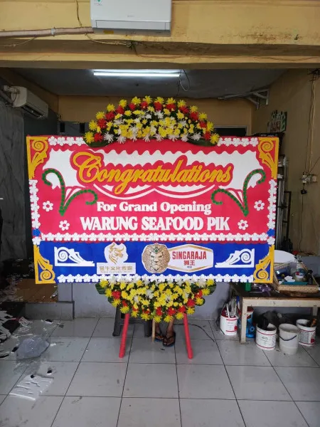 Papan Bunga Ucapan Selamat Cimone Jaya