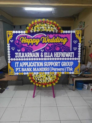 Papan Bunga di Cimone Jaya